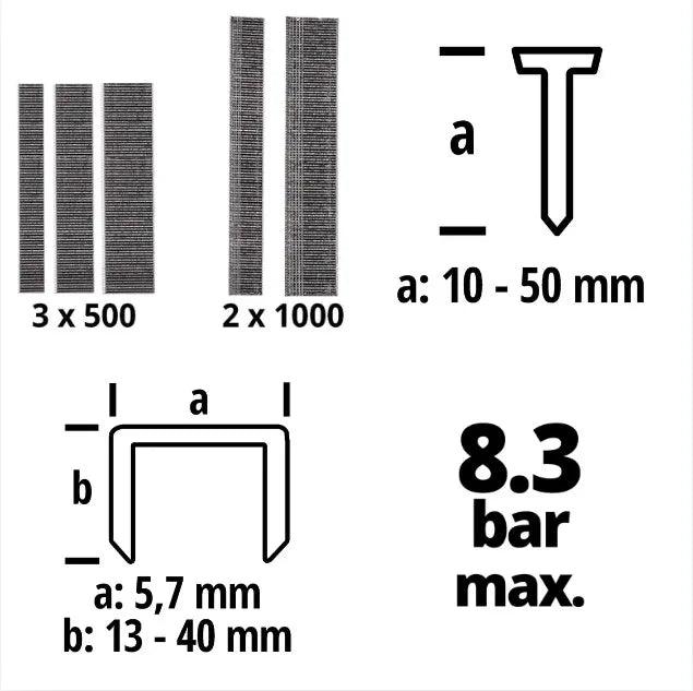 Agrafeuse pneumatique Einhell 