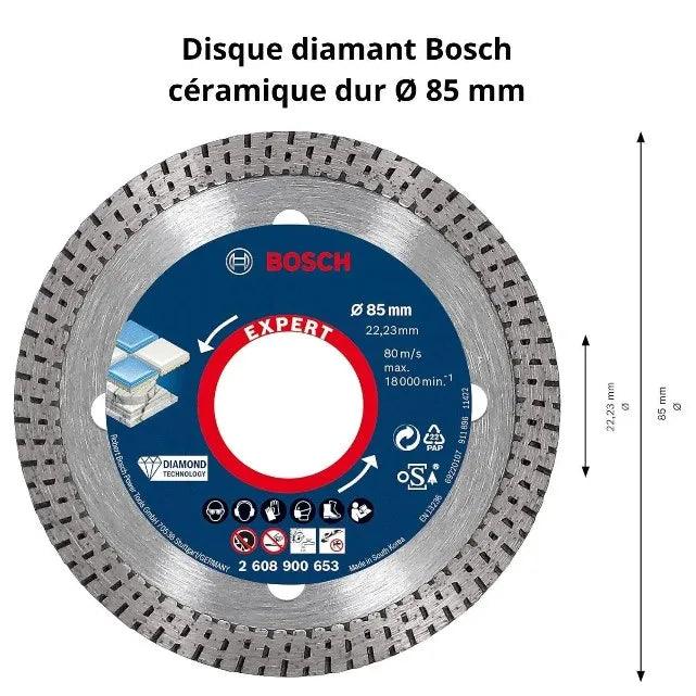 Disque à diamant Bosch - DIDOUTOOL